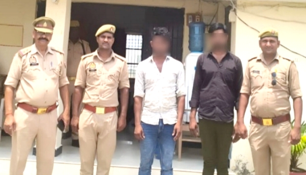 थाना कठेला समय माता पुलिस ने गैर इरादतन हत्या के 02 आरोपियों को गिरफ्तार कर न्यायालय भेजा